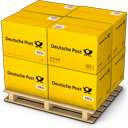Boxes,Deutche post,Goods,Palet,Products,Shipment,Shipping,Warehouse